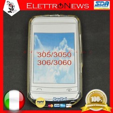 Tpu Cover Custodia Morbida Trasparente Per Nokia Asha 305-306