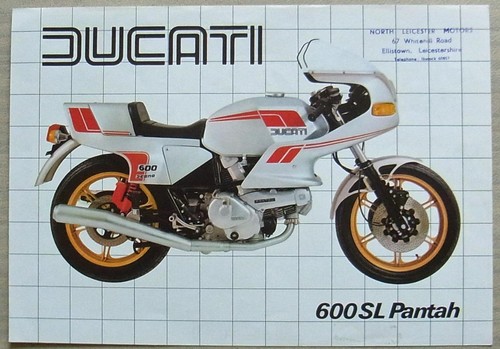 Ducati 600sl pantah scheda - ducati,