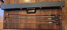 Nr 2 Archetti Da Violino e Nr 1 Archetto Da Violoncello + Custodia
