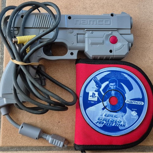 Time crisis psx con - psx, pistola