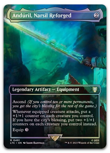 Anduril narsil reforged - anduril,,