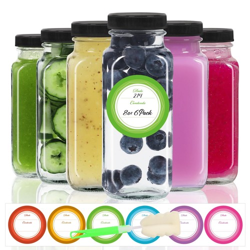 Bottiglie succo in - 8, oz