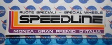 ADESIVO STICKER VINTAGE AUFKLEBER AUTO TUNING SPEEDLINE SPECIAL WHEELS MONZA