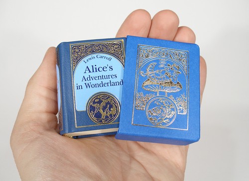 Mini book miniature - book, alice´s