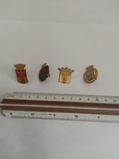 Lotto Distintivi Spille Comuni Vigili Urbani Da Studio Medaglie Pins Divisa 