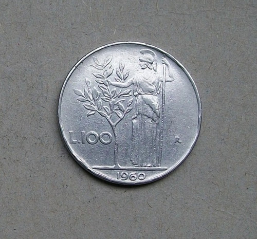 1960 100 lire minerva - lire,