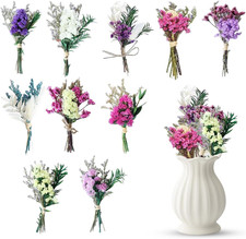 10 Pezzi Mazzi Di Fiori Secchi