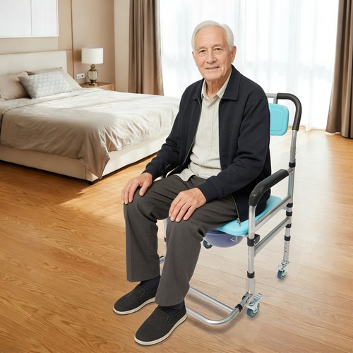 Sedia doccia con ruote - con,