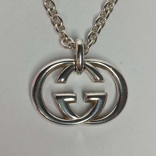 Collana gucci argento sterling - collana,