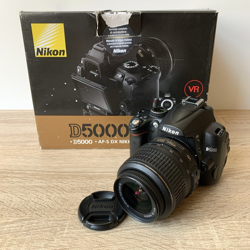 Fotocamera reflex nikon d5000 - reflex,