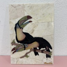 Piastrella mosaico pappagalli