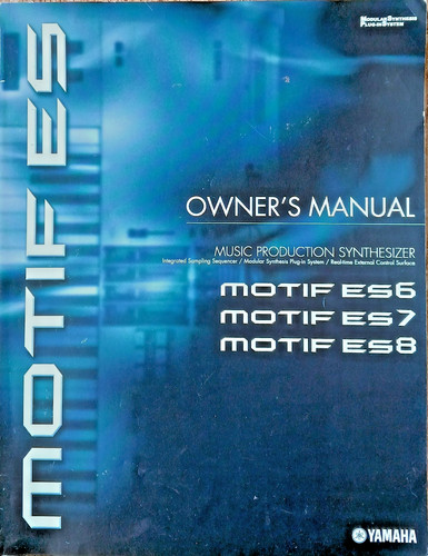 Yamaha motif es6 - motif, es8