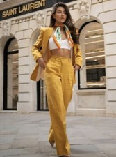 ZARA BLAZER LINO TOPPA TASCHE