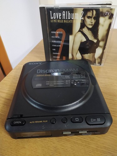 Discman sony t24 lettore - d-t24,