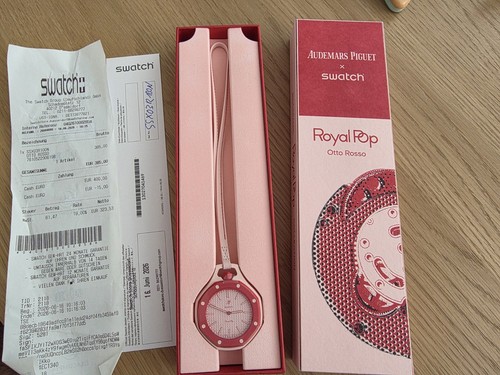 Swatch royal pop audemars - x,