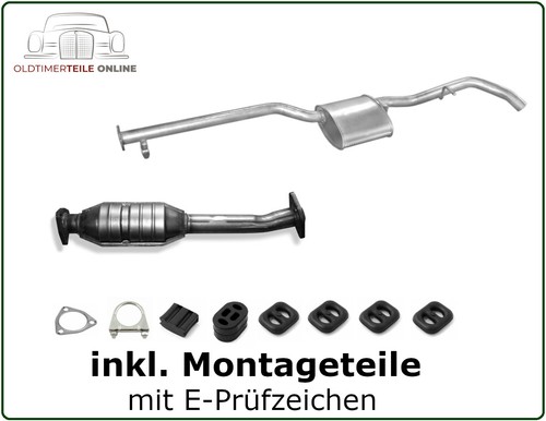 Kit scarico catalizzatore - kit,
