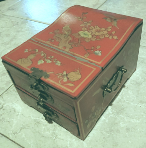 Portagioie cinese vintage - portagioie,