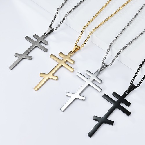Collana croce chiesa russia - croce,