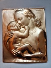 Bassorilievo in bronzo "Donna