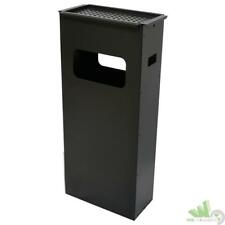 BIDONE POSACENERE CESTINO GETTACARTE A PAVIMENTO 33X18X70 CM BAR RISTORANTE
