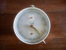 Sveglia Vintage 1970 Mauthe Famos Orologio Meccanica Deco Design
