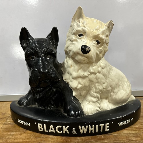 Vintage black white scotch - black,