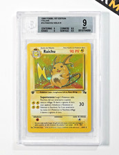 Pokemon BGS 9 Raichu #14 Holo
