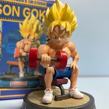 ✨Figurine Dragon Ball Z Son Goku Vegeta Fitness Musculation  PVC Collection DBZ