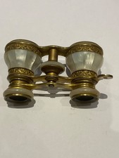 Antique Opera Glasses Theatre Glasses 16 Mother of Pearl Fab Metalwork