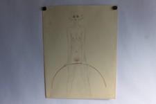 Disegno originale donna nuda