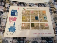 37z ESPOSIZIONE  FILATELIA TOFFOLETTI   BUSTA PRIMO GIORNO EMISSIONE ROMA  1985