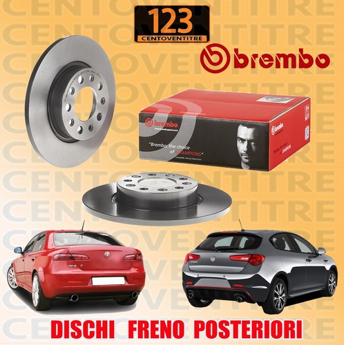 Dischi freno posteriori alfa - freno,