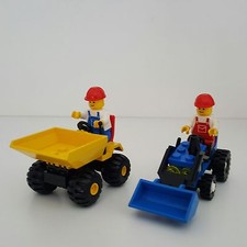 LEGO VINTAGE- TRACTOR (6504) + MINI DUMPER (6507)
