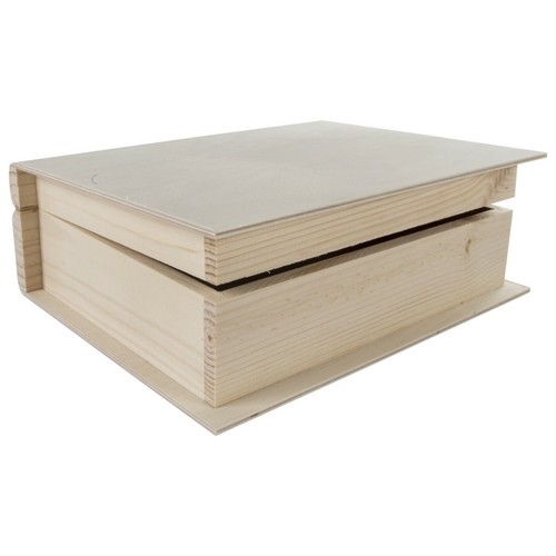 Grande scatola legno - grande,