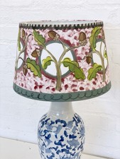 bloomsbury Lampshade Country House Cottage Hand Painted