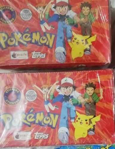 Pokemon topps scatola completa