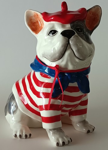 Blue sky french bulldog - sky,