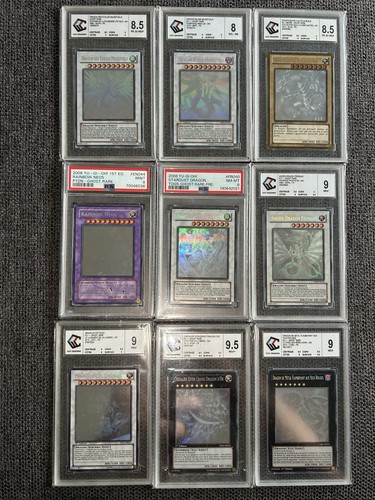 Yugioh carte gradées ccc psa - carte,