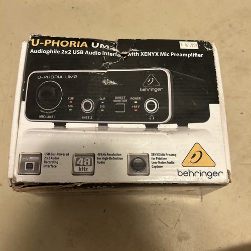 Behringer phoria um2 - behringer,