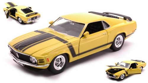 Ford mustang boss 1970 yellow - mustang,