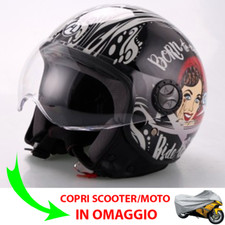 Casco Demi Jet Old School