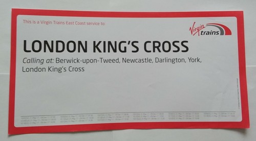 Virgin trains east coast - virgin,