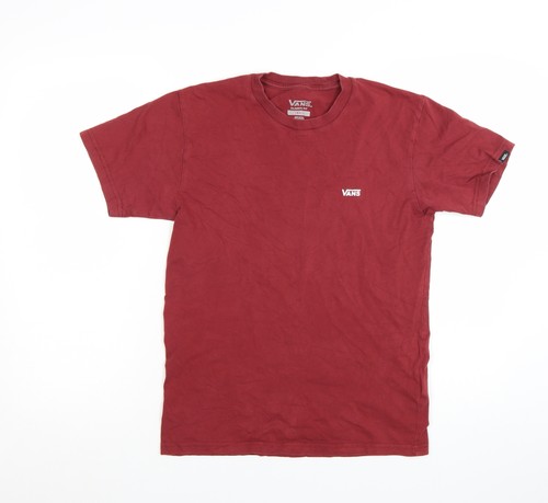 Shirt vans uomo - t-shirt, red