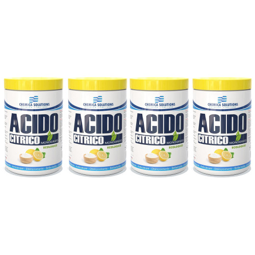 Acido citrico monoidrato 4x1kg - citrico,