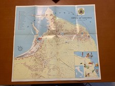 ANCONA CARTA MAPPA illustrata
