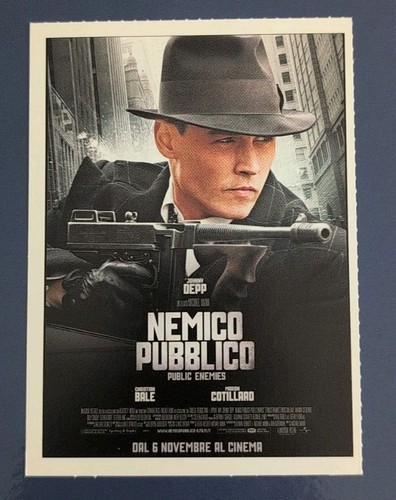 Cartolina ciak nemico pubblico - ciak,