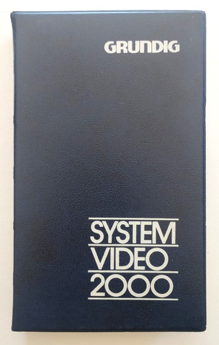 Vhs custodia grundig - vhs,