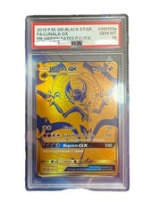 Pokemon Lunala Gx Sm103a Gold Hidden Fates Promo Black Star 2019 PSA 10 ITA