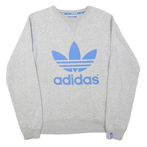 Adidas uomo felpa grigia - adidas,