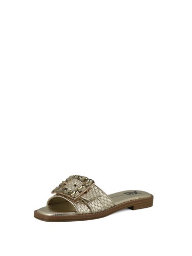 Ciabattine donna oro - , art